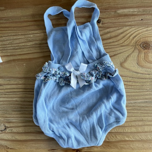 DR. KID
BLUE KNITTED DUNGAREE SHORTS 6 months - Picture 4 of 5